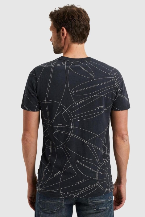 PME legend short sleeve r-neck slub jersey ao